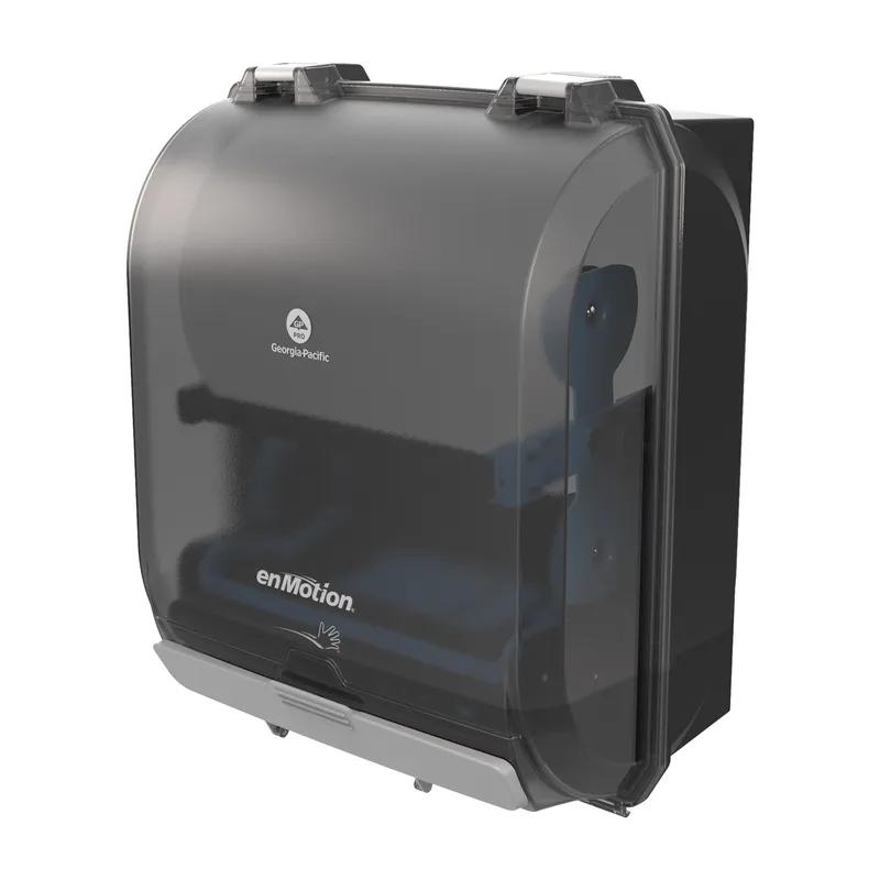 enMotion® Paper Towel Dispenser 10 IN Plastic Wall Mount Black Automatic Touchless Water Resistant 1/Each