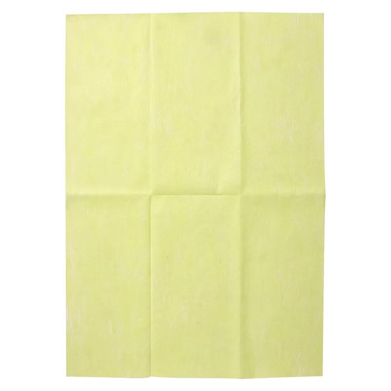 Dust Cloth 16X24 IN Yellow Treated Stretchable 500/Case