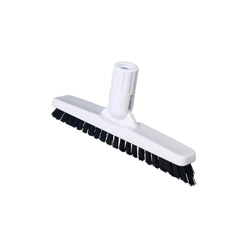 Impact® Tile & Grout Brush 9 IN Polypropylene (PP) White Black Amce Threading Chisel Cut Swivel Head 12 Count/Case