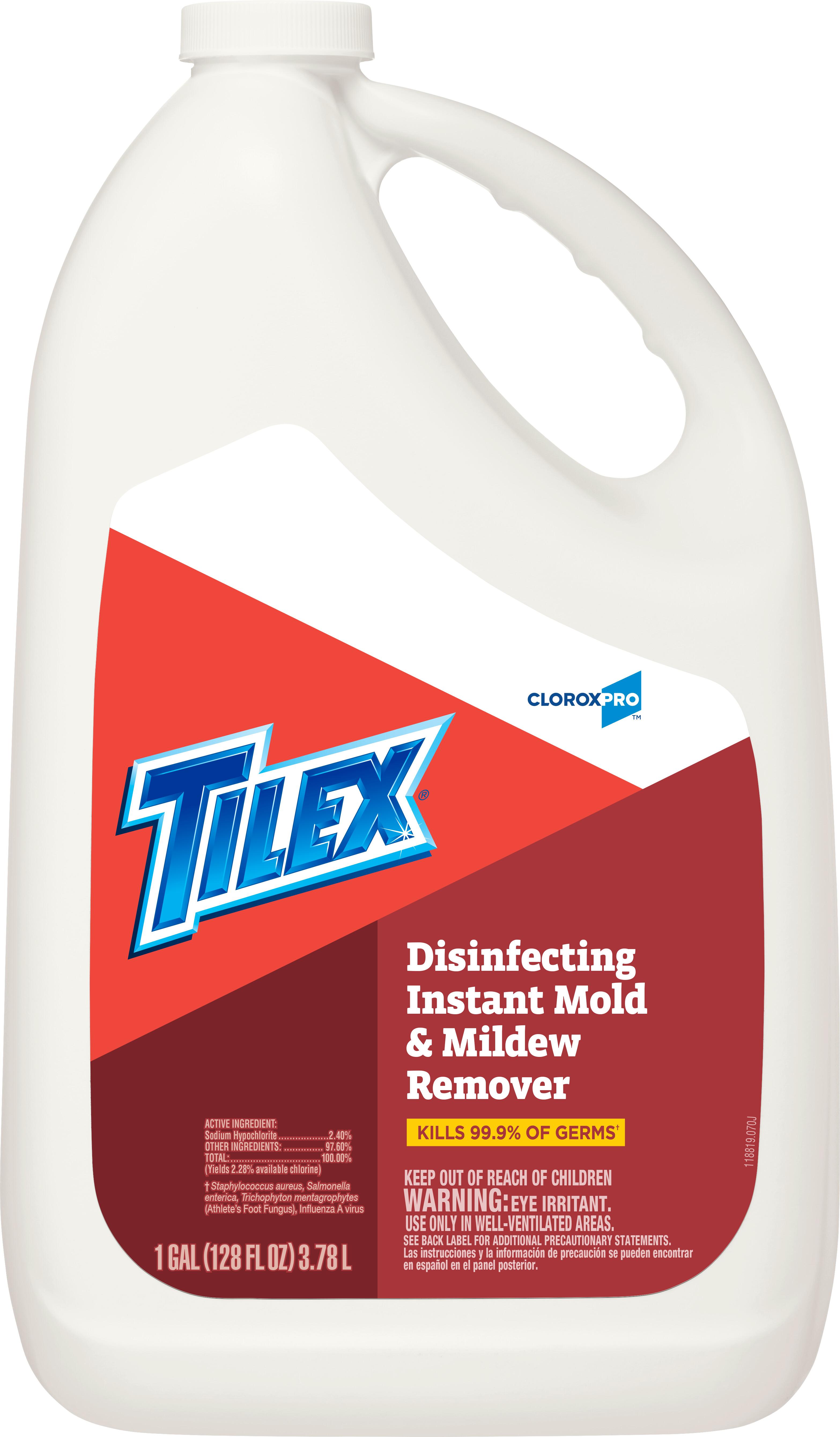 Tilex® Mildew Remover 1 GAL Multi Surface RTU Sodium Hypochlorite 4/Case
