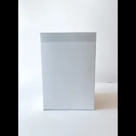 Flexbox Cake Box 10X10X12 IN Paperboard White Square With Window 25/Case