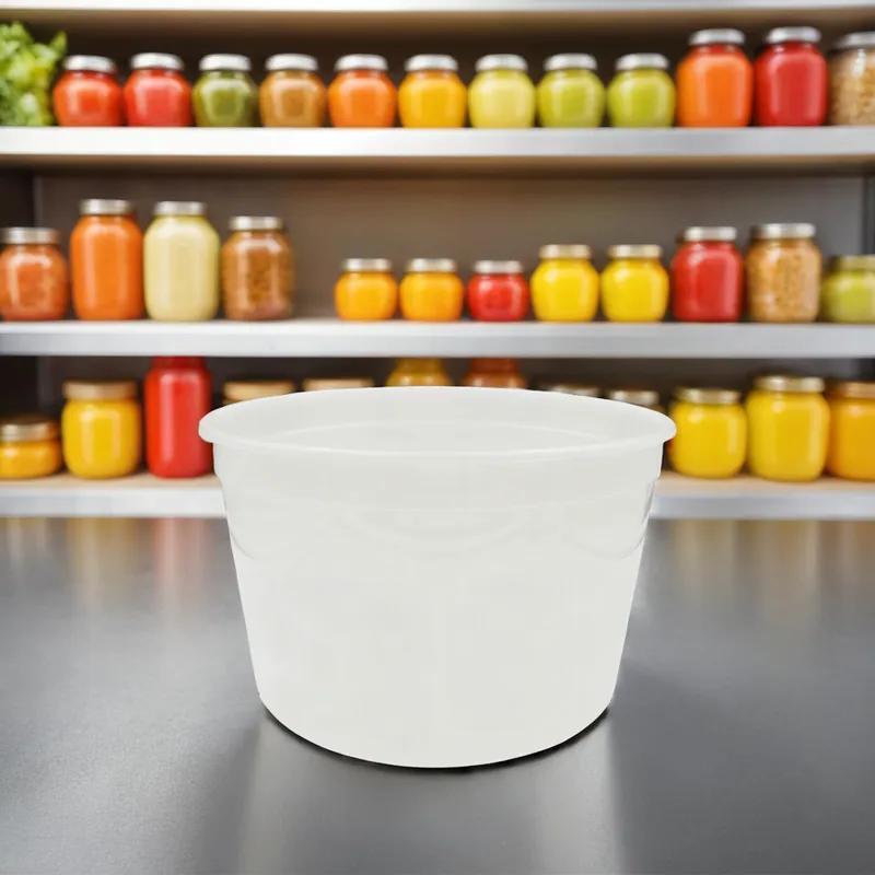 Deli Container Base 64 OZ HDPE Translucent 200/Case