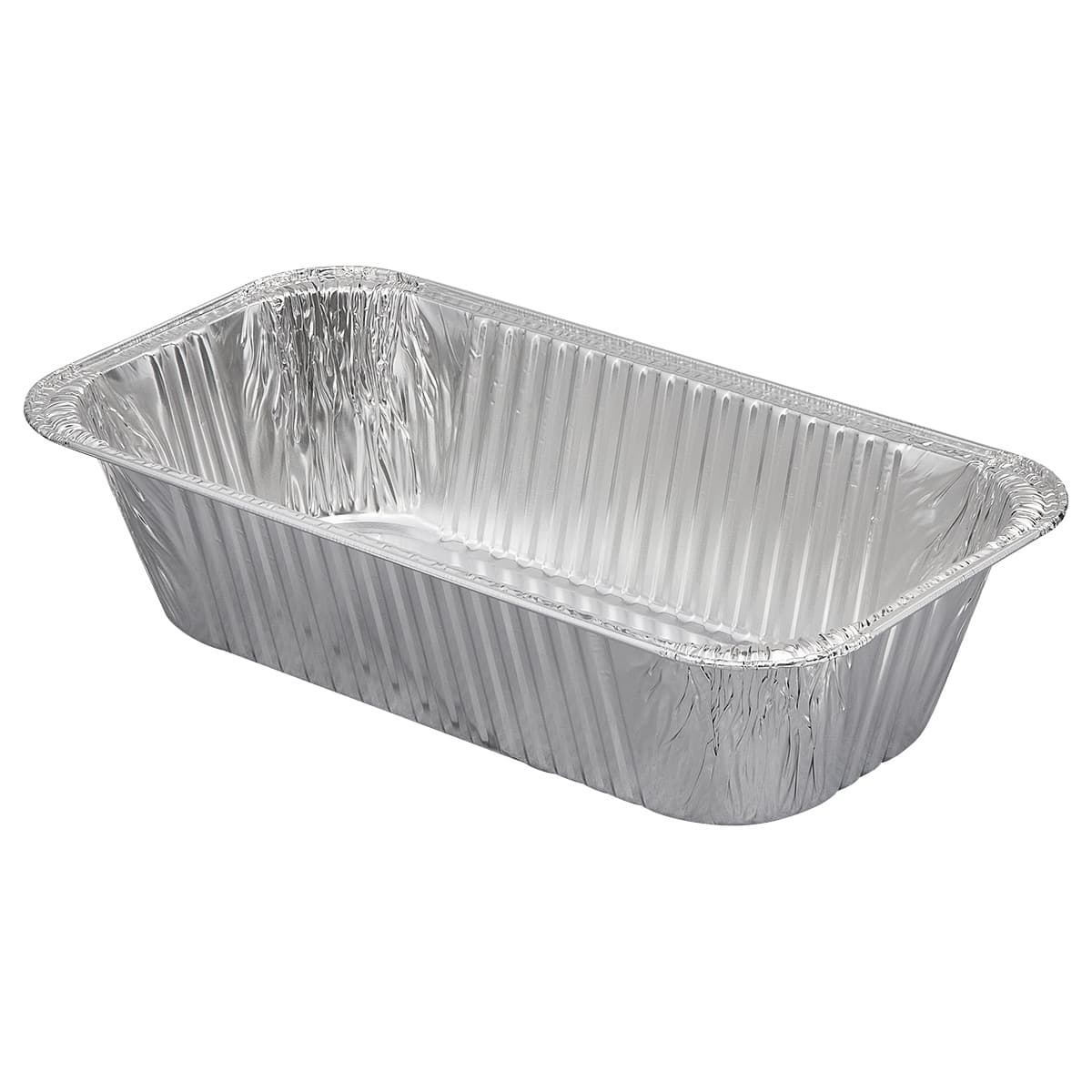Victoria Bay Steam Table Pan 1/3 Size 86 OZ Aluminum Silver Rectangle 200/Case
