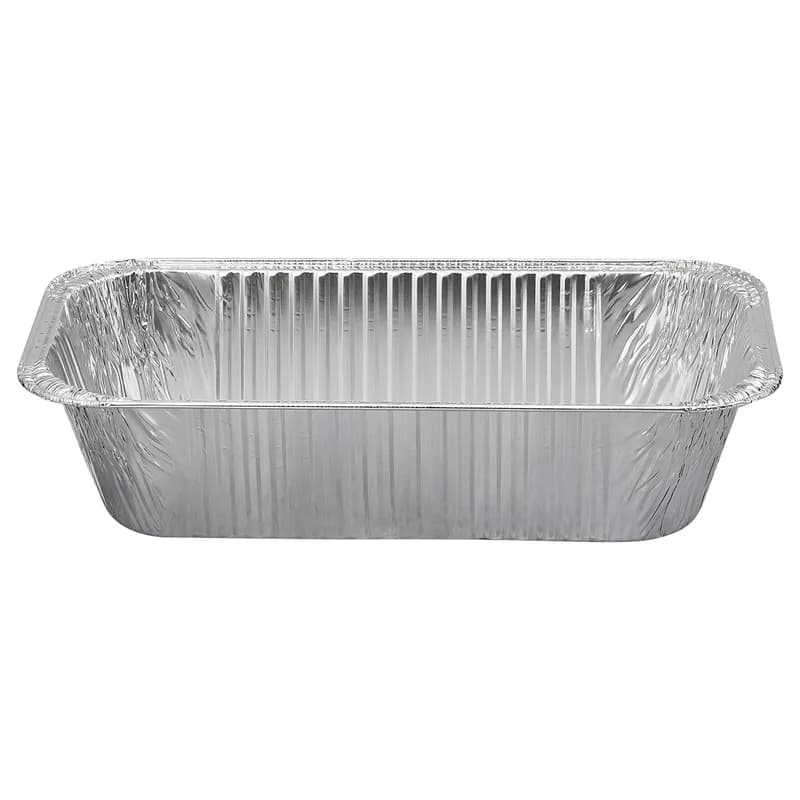 Victoria Bay Steam Table Pan 1/3 Size 86 OZ Aluminum Silver Rectangle 200/Case