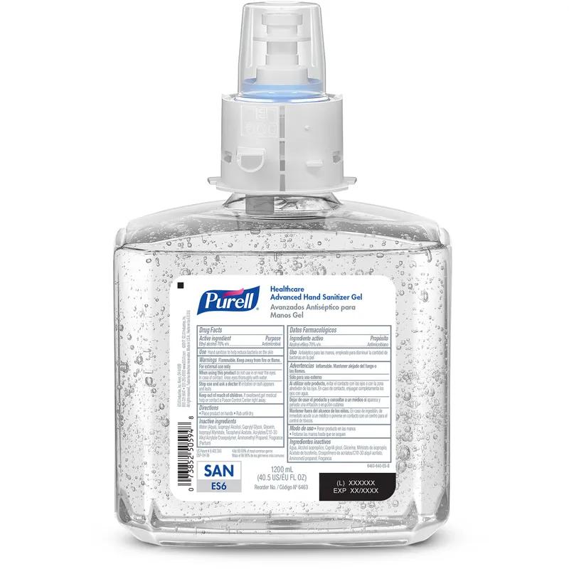 Purell® Hand Sanitizer 1200 mL 5.51X3.52X8.65 IN Clean Scent Advanced Healthcare For ES6 2/Case