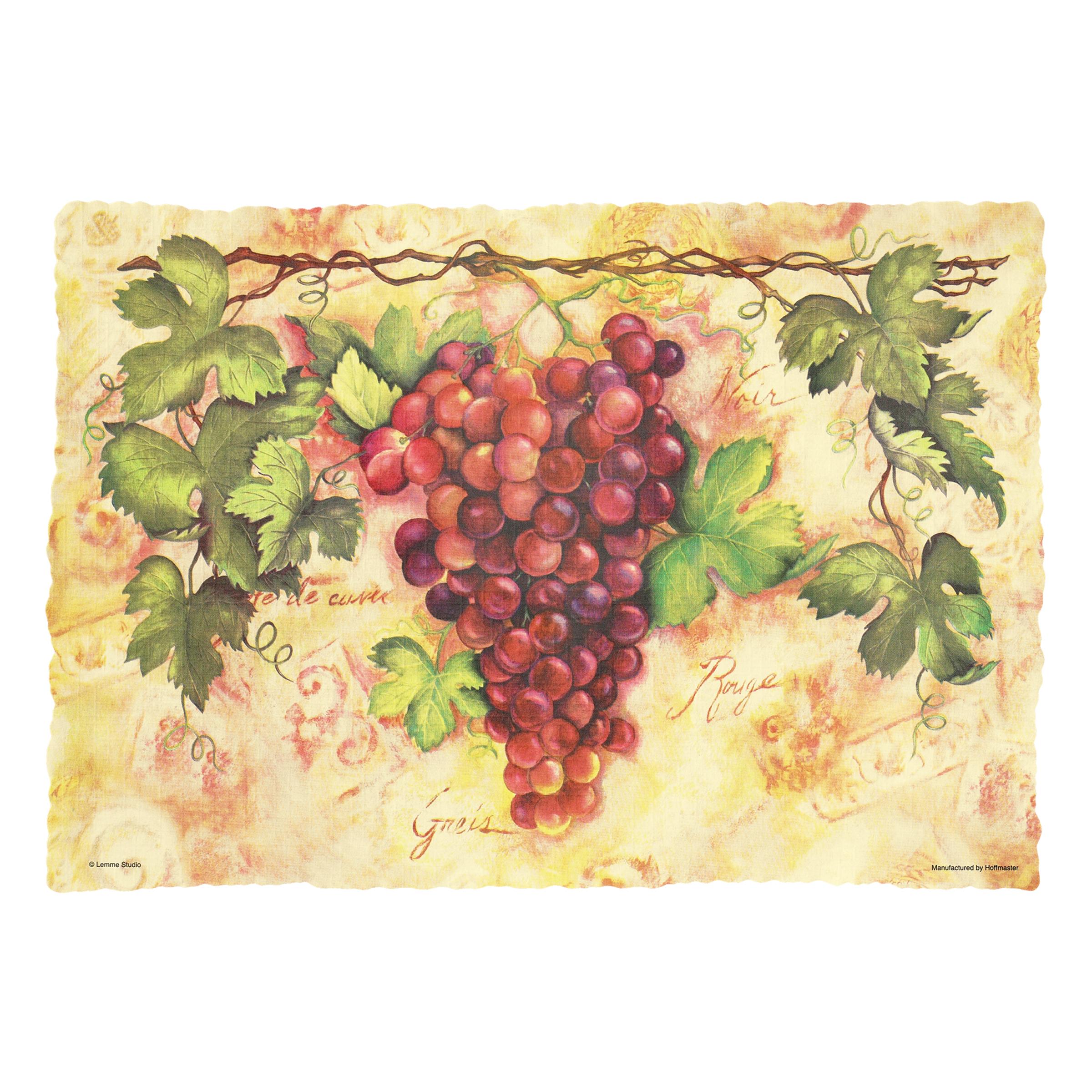 Placemat 14X10 IN Tuscany Fruit Paper 1000/Case