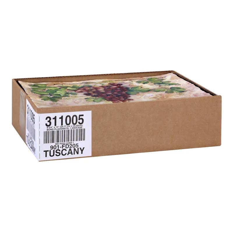 Placemat 14X10 IN Tuscany Fruit Paper 1000/Case
