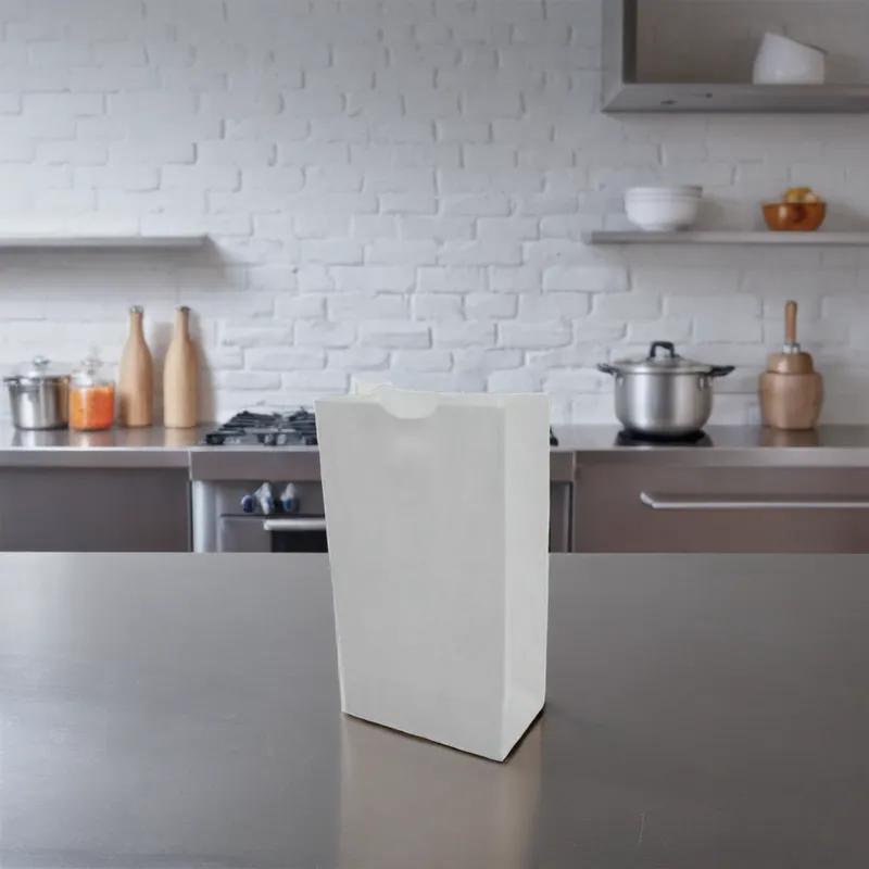 Duro® Bag 16# 7.75X4.81X16 IN 16 LB Paper 40# White Gusset 500/Bundle