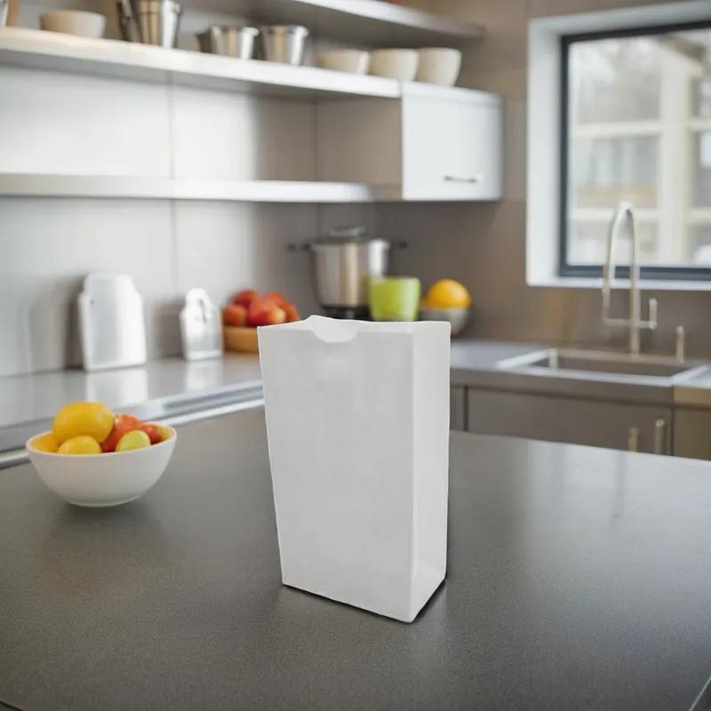 Duro® Bag 16# 7.75X4.81X16 IN 16 LB Paper 40# White Gusset 500/Bundle