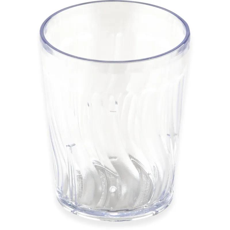 Dinex® Tumbler 2.62X3.25 IN 6.1 FLOZ SAN Clear Swirl Design 1/Case