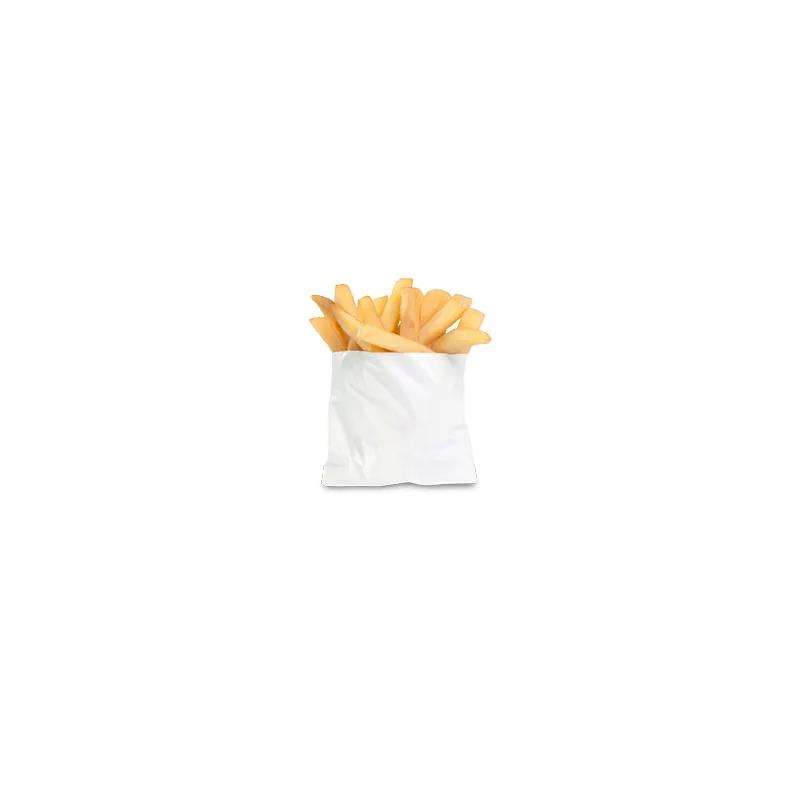 Bagcraft® French Fry Bag 4.5X1X5+1 IN Wax Coated Paper White Unprinted 2000/Case