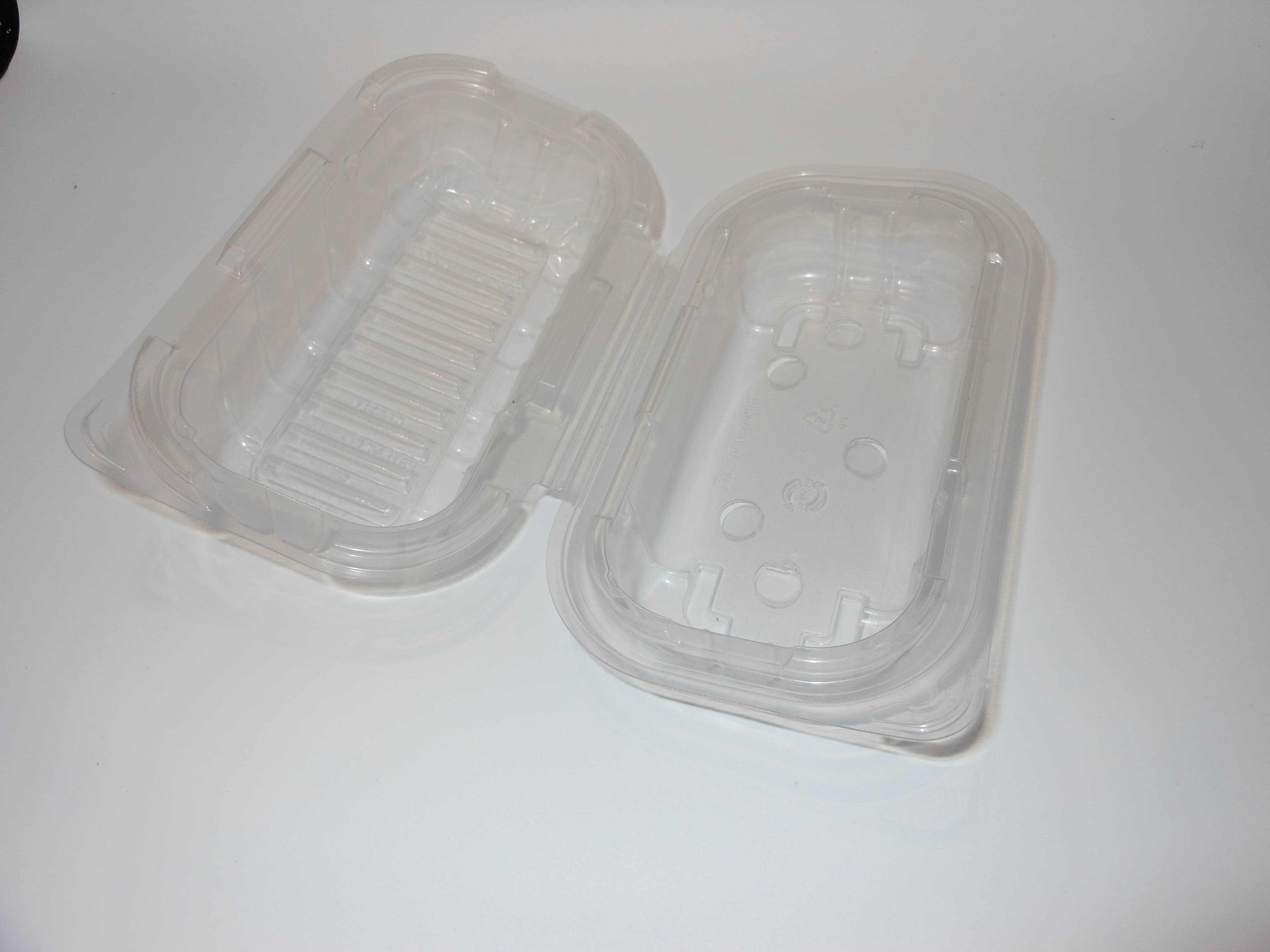 Take-Out Container Hinged With Dome Lid 7.5X4.5 IN PP Clear Anti-Fog 600/Case