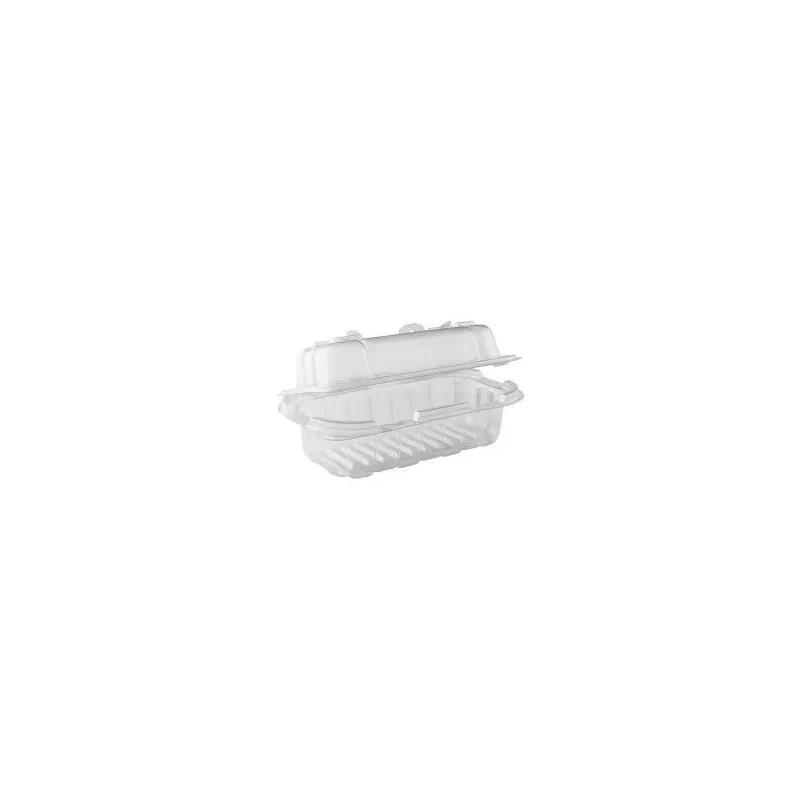 Take-Out Container Hinged With Dome Lid 7.5X4.5 IN PP Clear Anti-Fog 600/Case