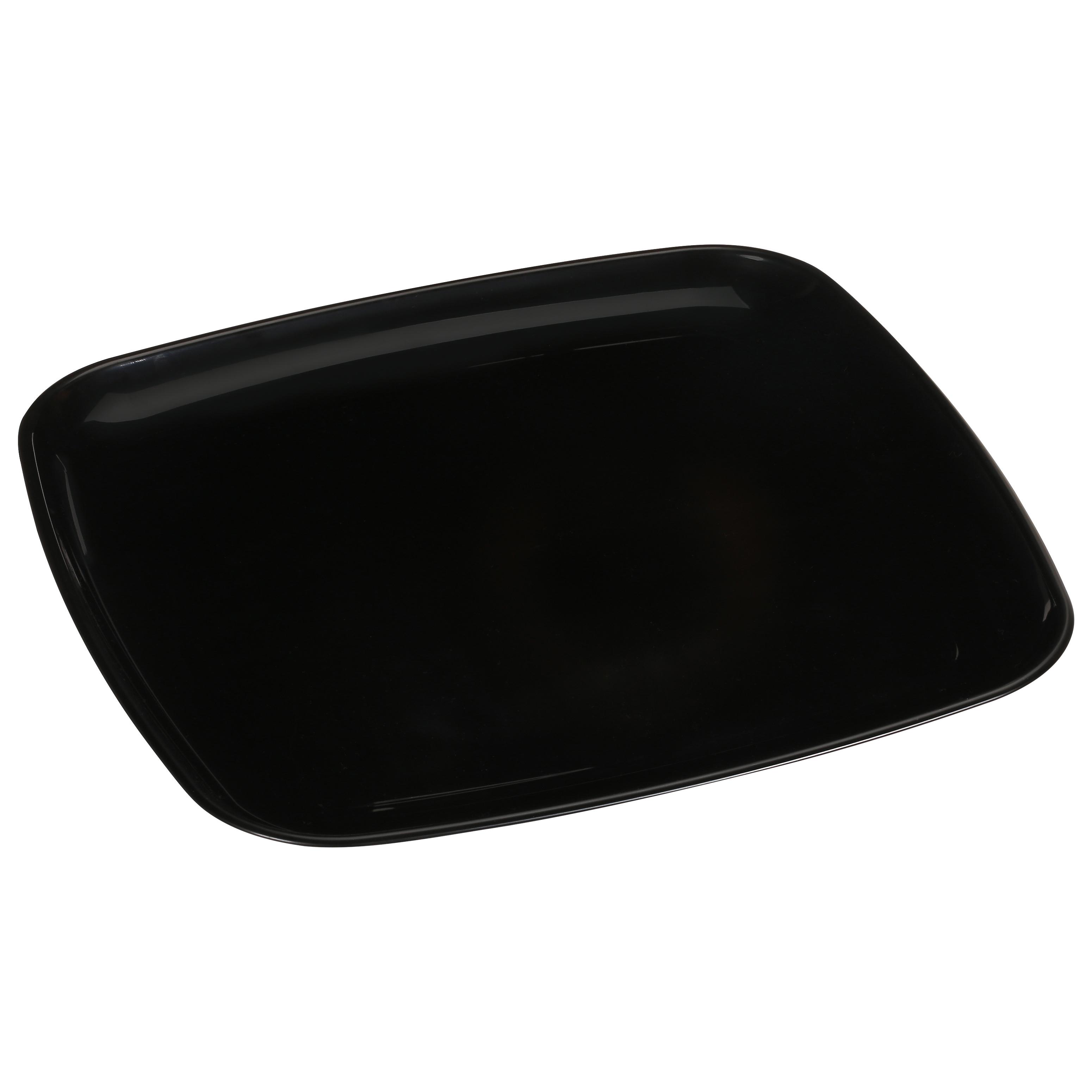 Mozaïk® Serving Tray Base 12X12X0.58 IN PP Black Square 25/Case