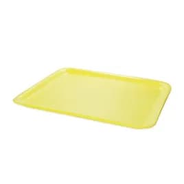 8S Tray 10X8X0.63 IN Polystyrene Foam Yellow Rectangle 500/Case