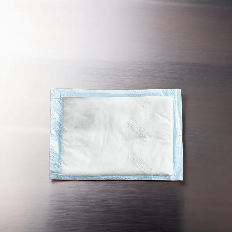 Dri-Loc® Meat Pad 4X6 IN Plastic Cellulose White Rectangle Heavy Absorbent 3000/Case