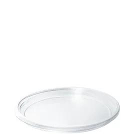 Solo® Lid 4.69X0.48 IN 1 Compartment RPET Clear Round For 8-32 OZ Container Recessed 50 Count/Pack 10 Packs/Case