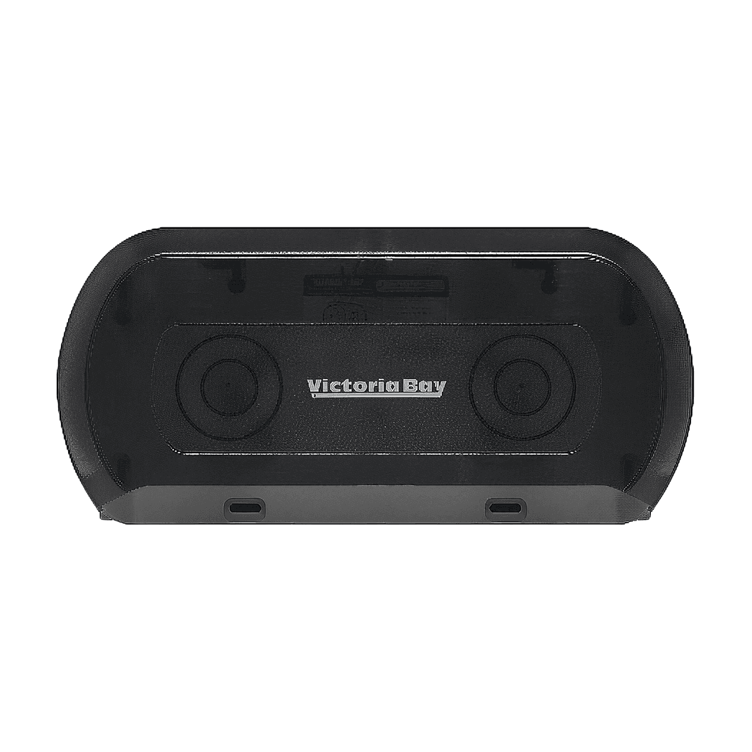 Victoria Bay Toilet Paper Dispenser Wall Mount Smoke 2-Roll High Capacity 1/Each