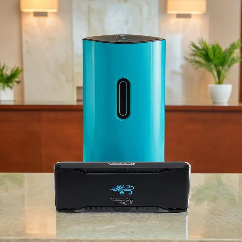 Victoria Bay Air Freshener Dispenser Black Automatic In-Stall 1/Each