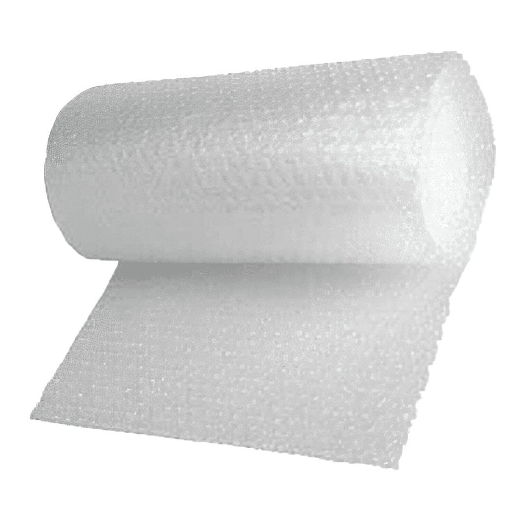 Roll Bubble Wrap 24IN X250FT Clear Plastic 1/2 IN Bubble Perforated 1/Bundle