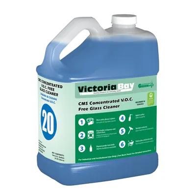 Victoria Bay CMS Concentrated V.O.C. Free Glass Cleaner #20 1 GAL 2/Case
