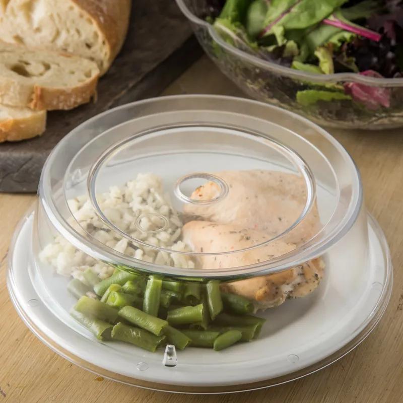 Mingle™ Plate Cover 9.37X2.56 IN PC Clear 12/Case