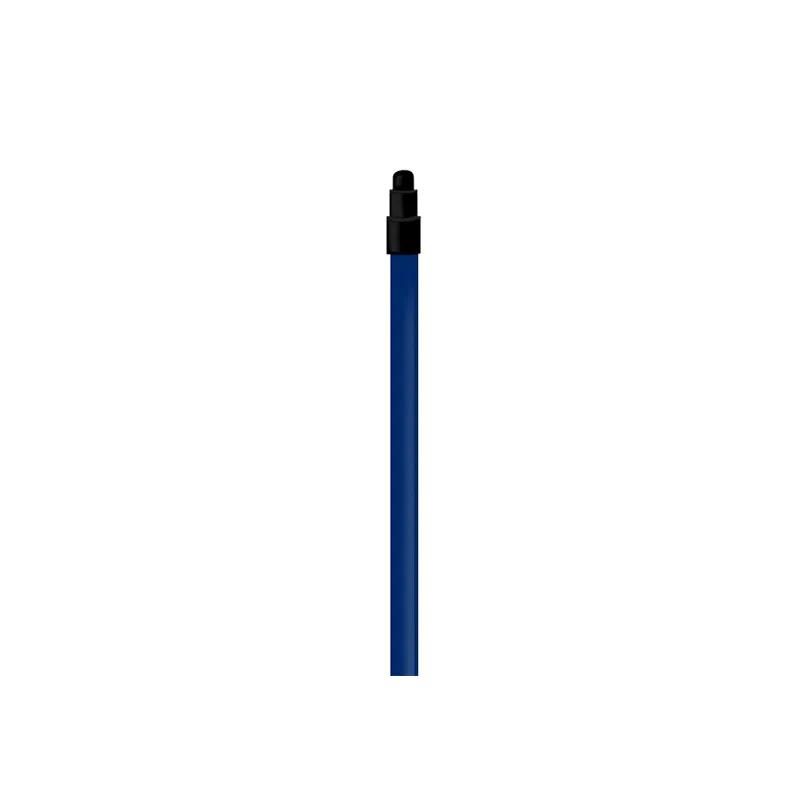 Brush Handle 54X0.9375 IN Fiberglass Blue Threaded 1/Each
