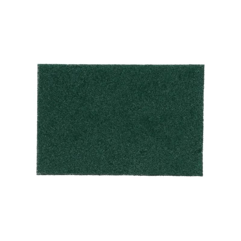 Niagara™ 96NCC Scrubbing Pad 9X6 IN Medium Duty Fiber Green Dishwasher Safe 10 Count/Pack 6 Packs/Case 60 Count/Case