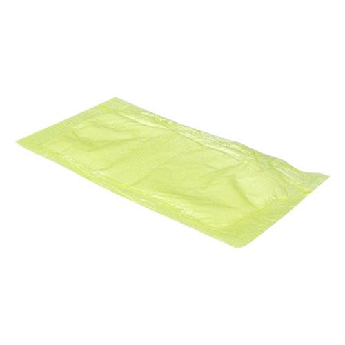 Dri-Loc® AC40 Meat Pad 4X7 IN Plastic Cellulose Yellow Rectangle Absorbent Open Edge 1/Case