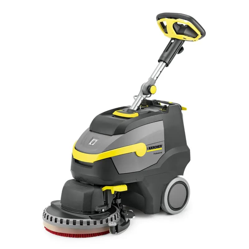 Floor Scrubber 15IN Walk Behind Compact Lithium-Ion Battery 1/Each