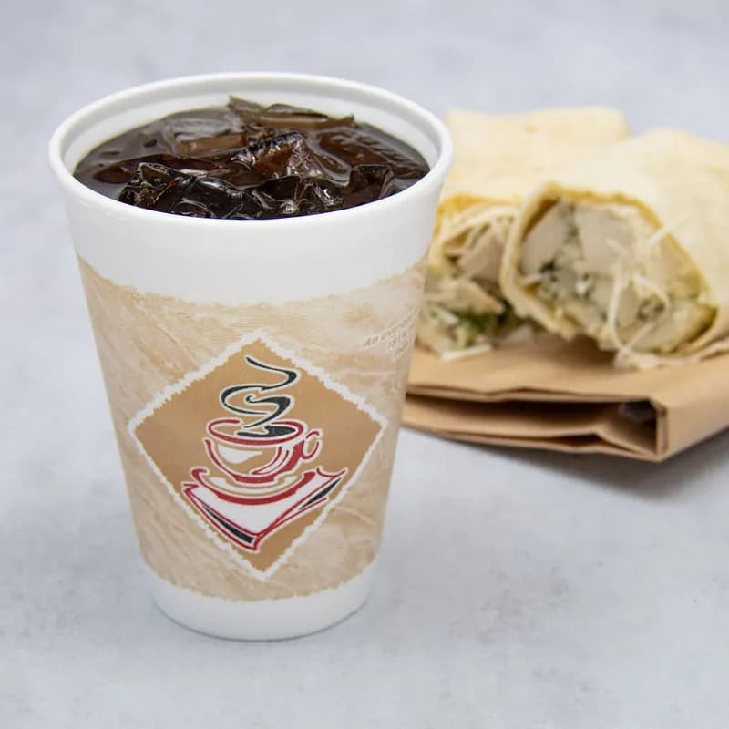 Dart® ThermoGlaze® Cup Insulated 12 OZ EPS Multicolor Café G Stock Print 20 Count/Pack 50 Packs/Case 1000 Count/Case