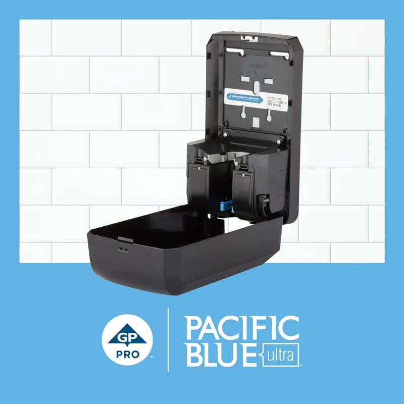 Pacific Blue Ultra™ Soap Dispenser 11.72X6.54X4 IN Black Automatic 1/Case
