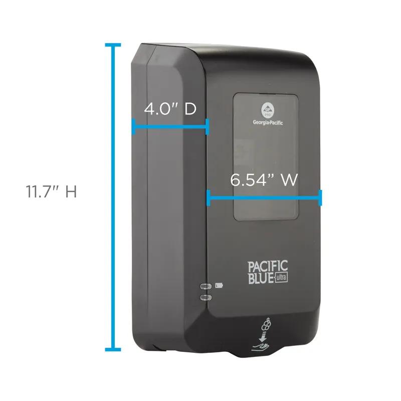 Pacific Blue Ultra™ Soap Dispenser 11.72X6.54X4 IN Black Automatic 1/Case