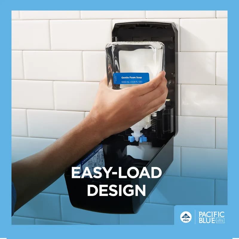 Pacific Blue Ultra™ Soap Dispenser 11.72X6.54X4 IN Black Automatic 1/Case