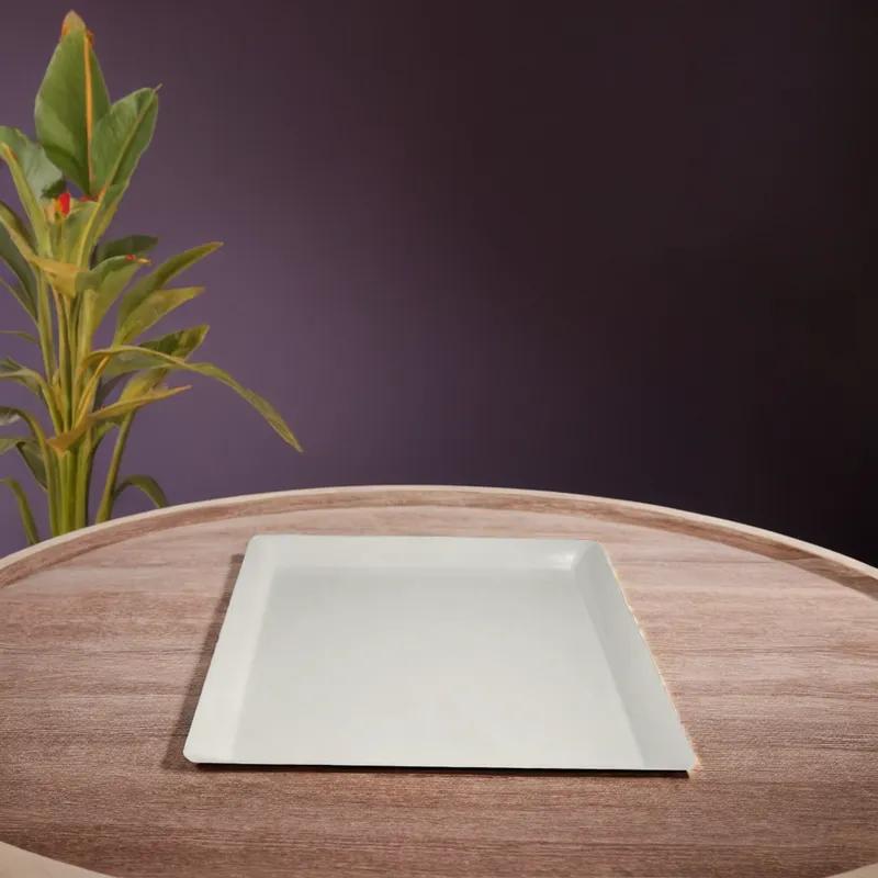 Victoria Bay Serving Tray 16X16 IN Plastic White Square 20/Case