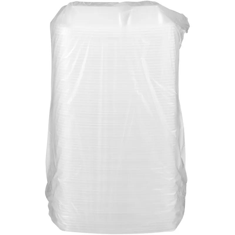 Lid Dome 11.13X8X1.88 IN 2 Compartment PP Clear Rectangle For Container 150/Case