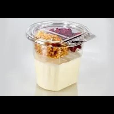 Fresh N' Sealed® Take-Out Container Insert 4 OZ 4X3X1 IN PET Clear Round 1440/Case