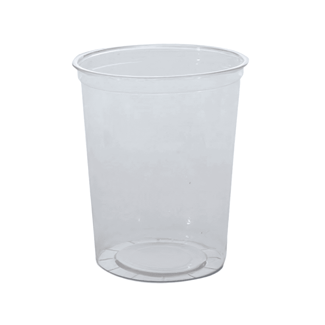WNA Deli Container Base 32 OZ PP Clear Round 500/Case