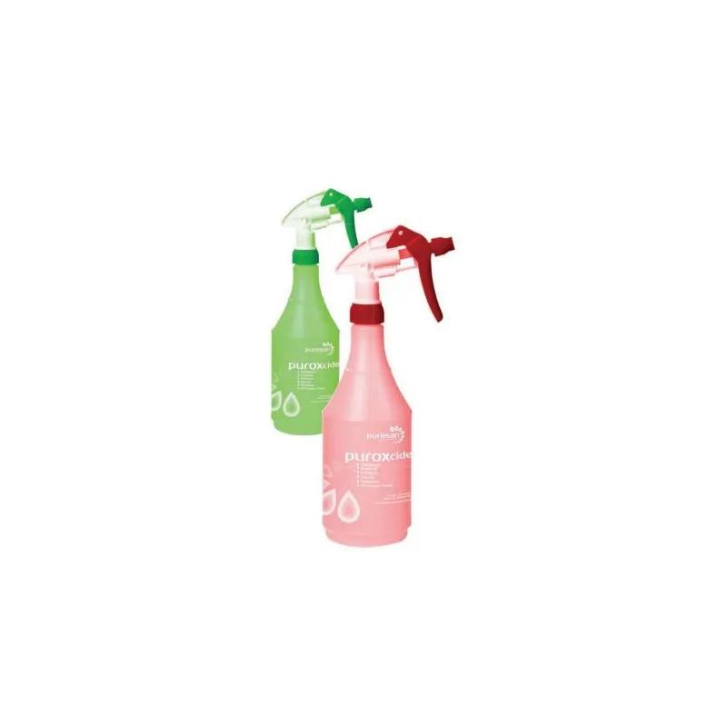 Puroxcide Puresan Puroxcide Light Duty Spray Bottle & Trigger Sprayer 32 FLOZ Plastic Green 6/Case