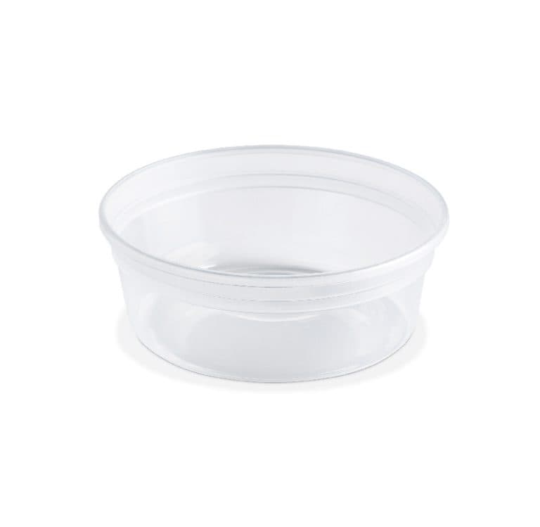 Value Line Deli Container Base 8 OZ PP Round 1000/Case