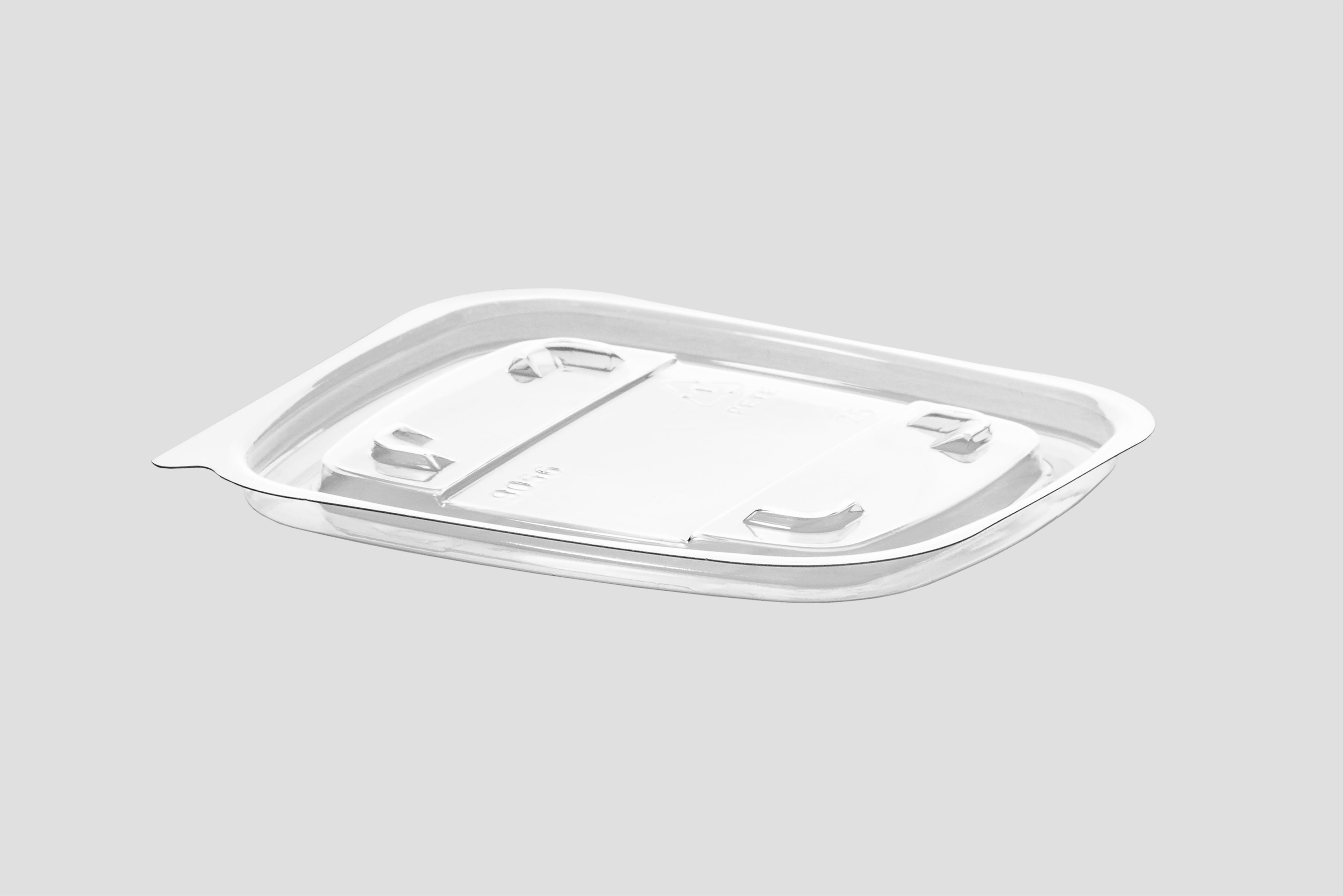 Lid Plastic For 10 OZ Container Unhinged 1800/Case