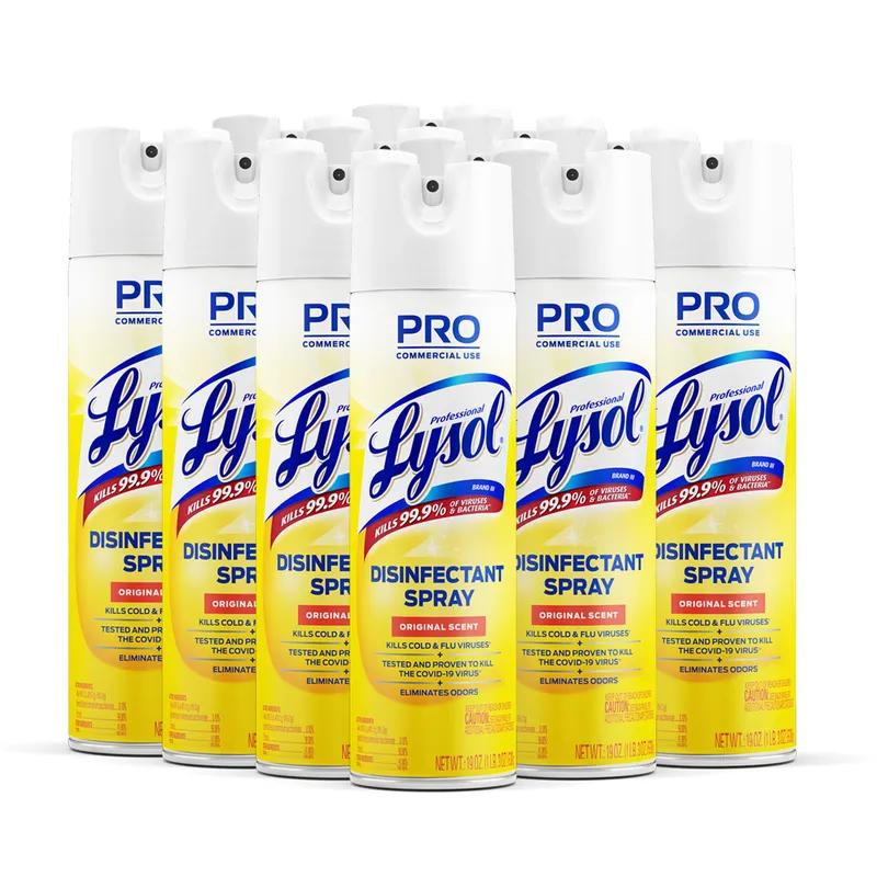 Lysol® Disinfectant 19 FLOZ Multi Surface Aerosol 12/Case