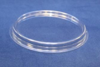 Lid Flat PET Clear Round For Container 500/Case