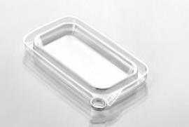 Lid PET Rectangle For Condiment Tray Unhinged 480/Case