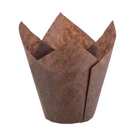 Baking Cup 2X2 IN Brown Tulip 2000/Case