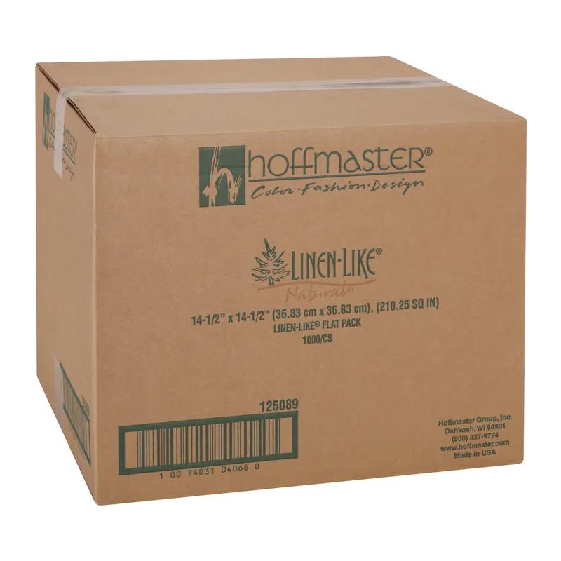 Dinner Napkins 14.5X14.5 IN Beige Double Reverse Crepe (DRC) 1000/Case