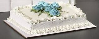Cake Board Full Size 27X18 IN Corrugated Paperboard White Double Wall 50/Bundle