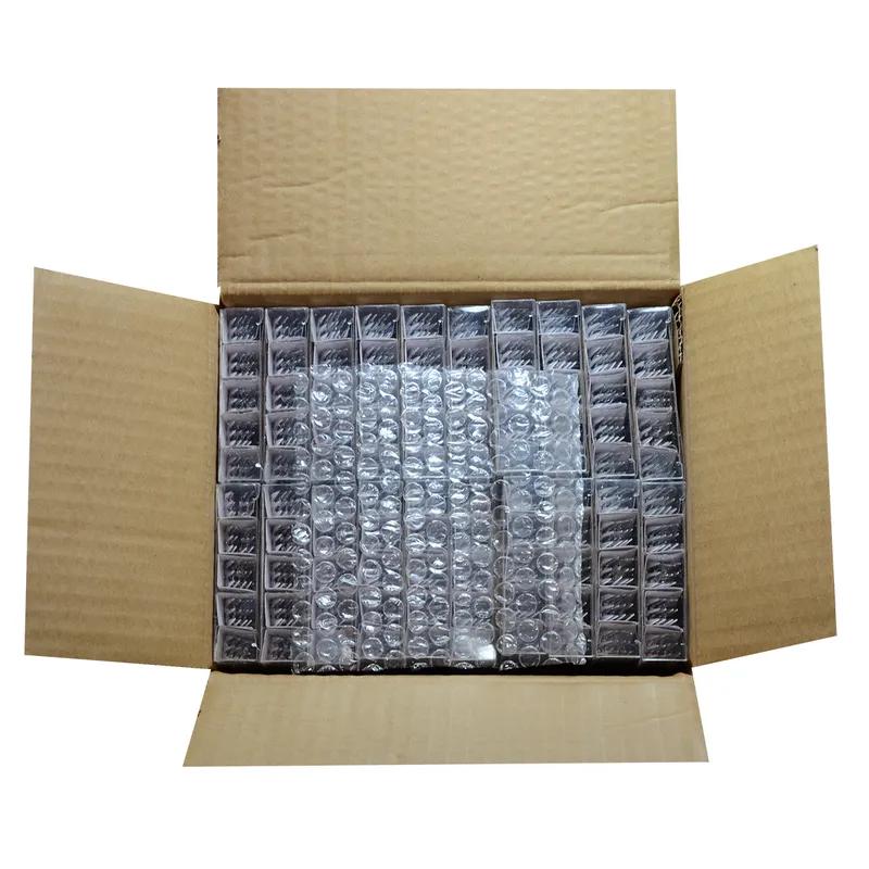 Cocktail Fork 6 IN Plastic Silver 400/Case