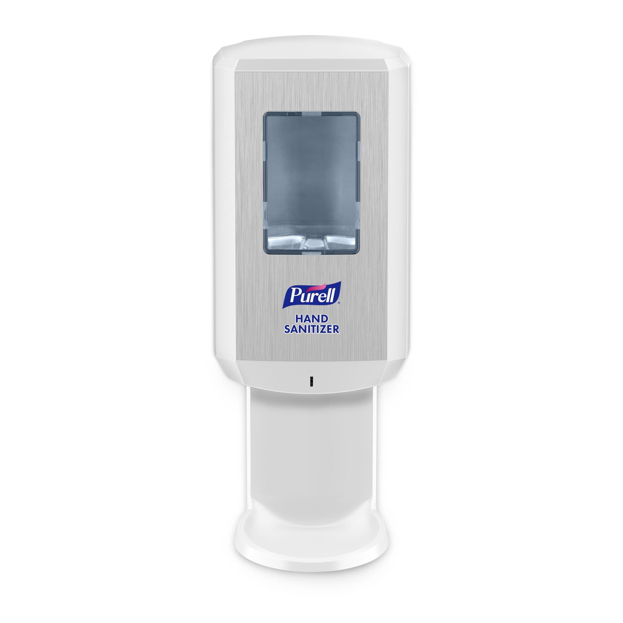 Purell® Hand Sanitizer Dispenser 1200 mL White ABS E2 Rated Wall Mount Touchless Lockable Battery Operated For CS6 1/Each