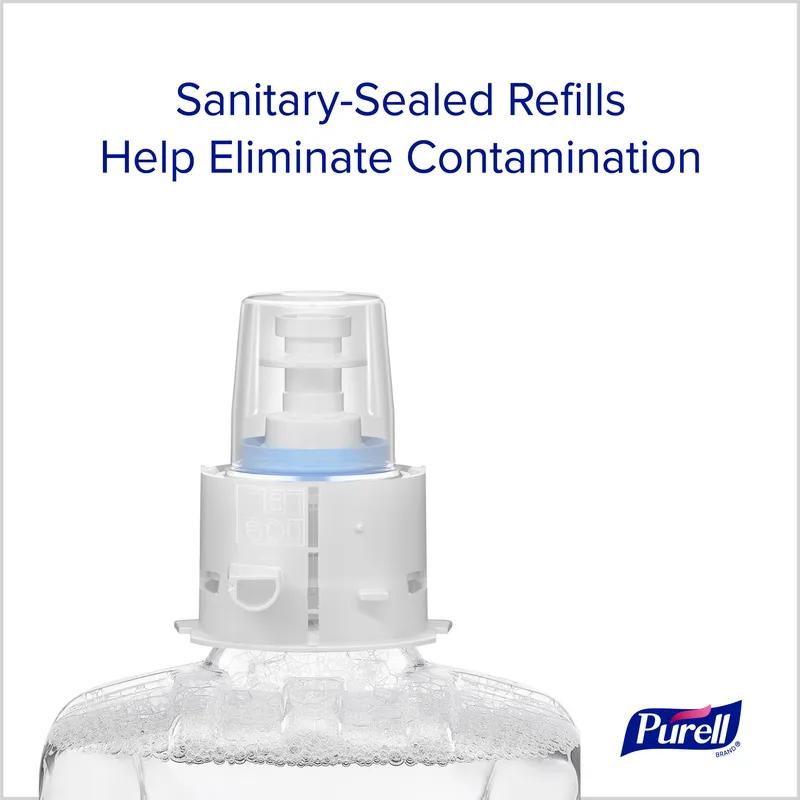 Purell® Hand Sanitizer Dispenser 1200 mL White ABS E2 Rated Wall Mount Touchless Lockable Battery Operated For CS6 1/Each